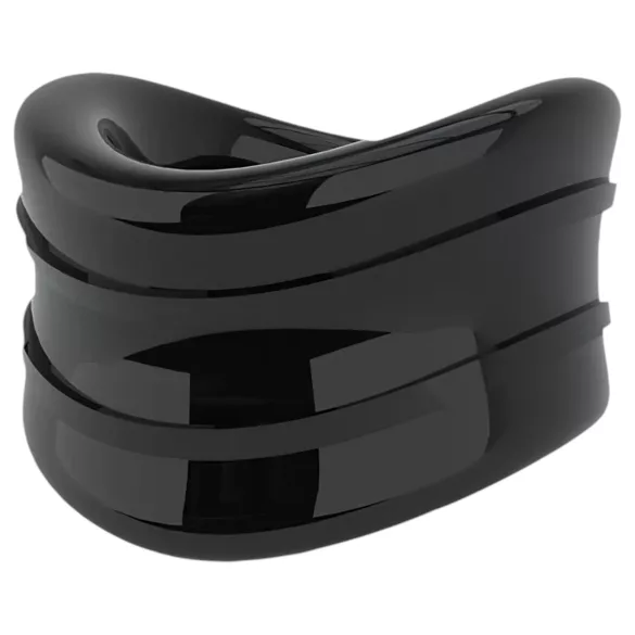 Stay Hard Beef - inel testicular rezistent - silicon negru