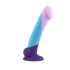 Dildo colorat Purple Haze cu ventuză - Avant