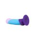 Dildo colorat Purple Haze cu ventuză - Avant