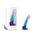 Dildo colorat Purple Haze cu ventuză - Avant