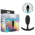 Anal Adventures Platinum - dop anal - mărime medie - silicon negru