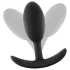 Anal Adventures Platinum - dop anal - mărime medie - silicon negru
