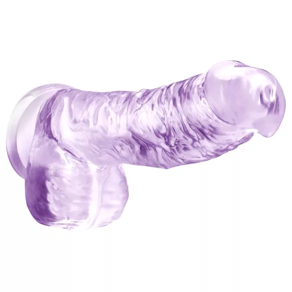 Blush Naturally Yours - dildo cu cristale (mov)
