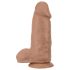 Blush Chub – Dildou realist cu bază adezivă, 18cm (natur)