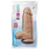 Blush Chub – Dildou realist cu bază adezivă, 18cm (natur)