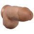 Blush Chub - dildo realist cu ventuză - 18 cm - culoare naturală