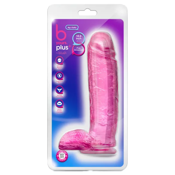 Blush B Yours Plus - dildo realist (roz)