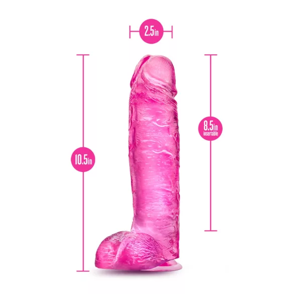 Blush B Yours Plus - dildo realist (roz)