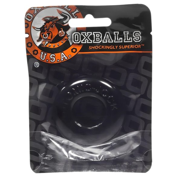 OXBALLS - inel pentru penis extra rezistent - silicon negru