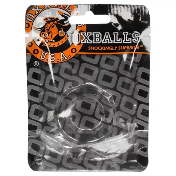 OXBALLS - inel pentru penis extra rezistent - transparent