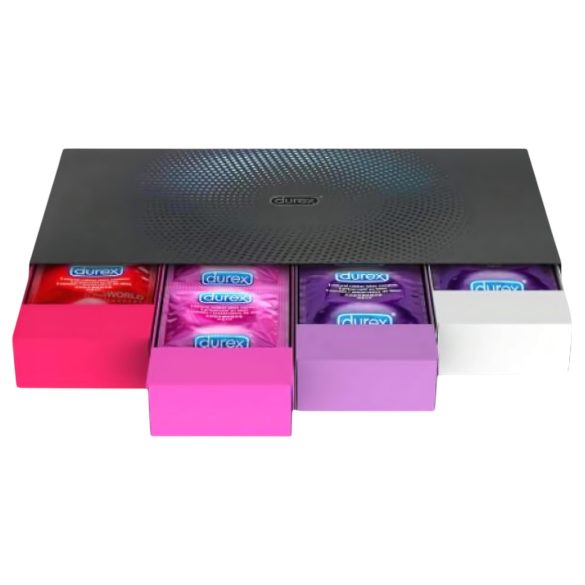 Durex Explozie de Distracție - pachet discret de prezervative (40 buc)