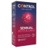 Control - prezervative texturate cu nervuri și puncte (12 buc)