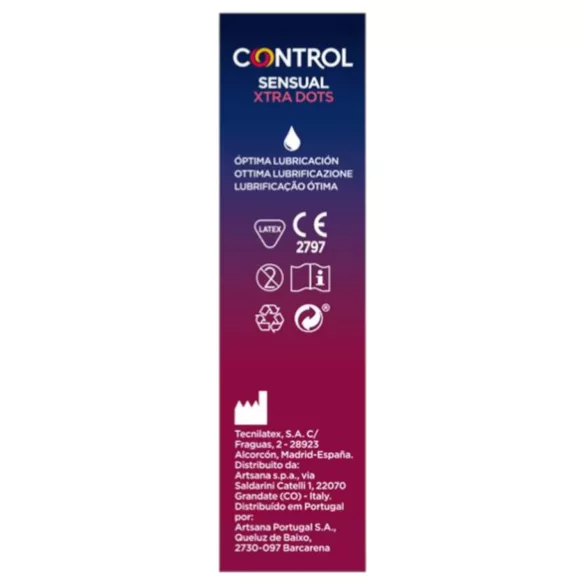 Control - prezervative extra texturate - 12 bucăți
