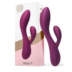   Engily Ross Bacall 2.0 - vibrator G-spot cu stimulator de clitoris, reincarcabil (mov)