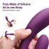Engily Ross Bacall 2.0 - Vibrator G-spot cu braț clitoridian (mov)
