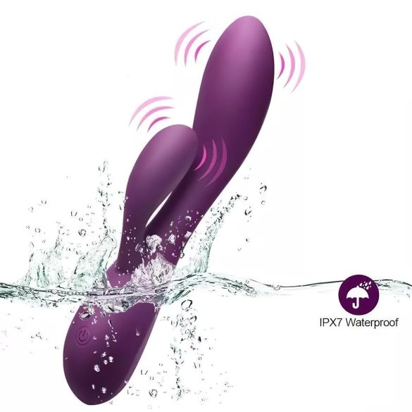 Engily Ross Bacall 2.0 - vibrator cu braț pentru clitoris și punctul G - mov