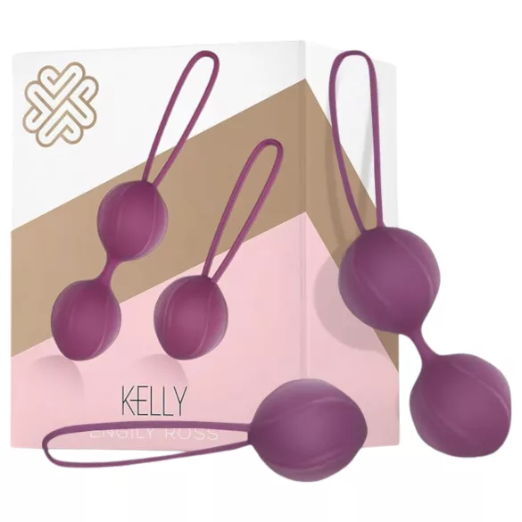 Engily Ross Kelly - set bile geisha 2 piese - lila