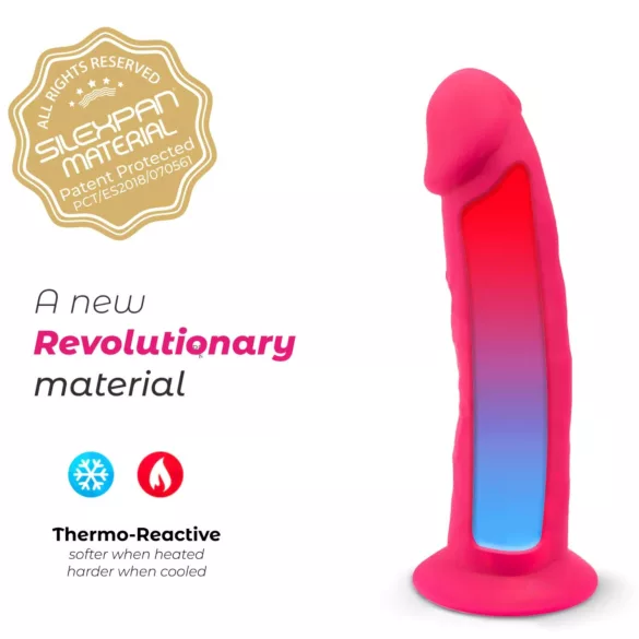 Silexd - vibratoare cu ventuză - control wireless - silicon roz
