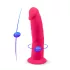 Silexd - vibratoare cu ventuză - control wireless - silicon roz