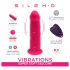 Silexd - vibratoare cu ventuză - control wireless - silicon roz