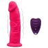 Silexd - vibratoare cu ventuză - control wireless - silicon roz