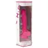 Silexd - vibrator cu ventuză și testicule - telecomandă - silicon roz