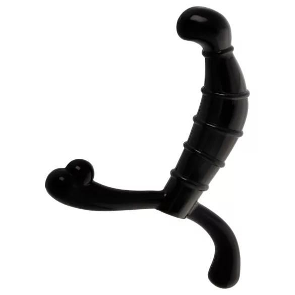 Addicted Toys - masator de prostată și perineu (negru) - 11,3 cm