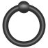 Set inele peniane silicon Adicted Toys - 7 buc (negru)
