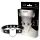 Coquette - colier choker cu inimi și strasuri - negru