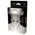 Coquette - colier choker cu inimi și strasuri - negru