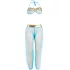 Subblime - Costum sexy de femeie din harem cu voal (albastru) - L/XL
