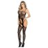 Subblime 951887 - set sexy din plasă decorată - negru - mărime S-L