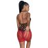 Subblime 952242 - rochie de plasă degrade (roșu) - S-L