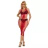 Subblime 952327 - rochie din plasă cu bretele încrucișate (roșu) - S-L