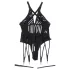 Subblime 954147 - body sexy cu dungi - negru
