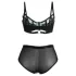 Subblime - set lenjerie intimă dantelată - 955564 (negru)
