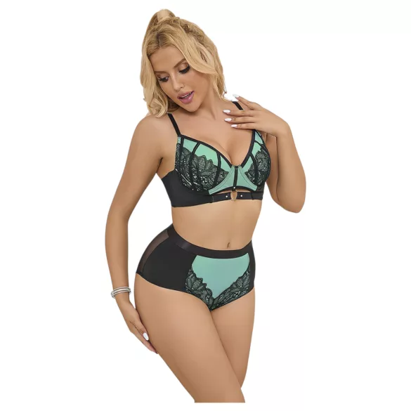 Subblime - set lenjerie intimă dantelată - 955564 (negru)