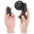 Addicted Toys - vibrator anal cu limbă mișcătoare - negru