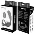 Addicted Toys - vibrator anal cu inel pentru penis și testicule - negru