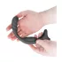 Addicted Toys - vibrator anal cu inel pentru penis și testicule - negru