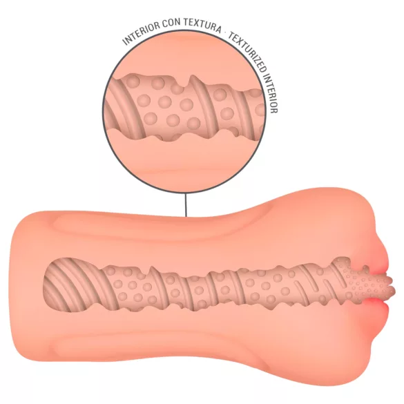 Intense First Time Erica - vagină artificială de virgină, realistă (culoare naturală)