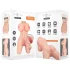 Intense Deep Touch Jesse - torsó realist pentru masturbare - silicon natur