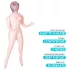 Intense Dolls Monique - păpușă erotică gonflabilă din vinil