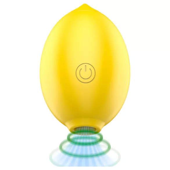 Intense Moni - stimulator de clitoris cu unde de aer (galben)
