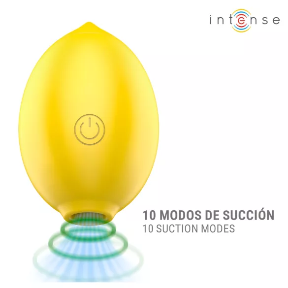 Intense Moni - stimulator de clitoris cu unde de aer (galben)