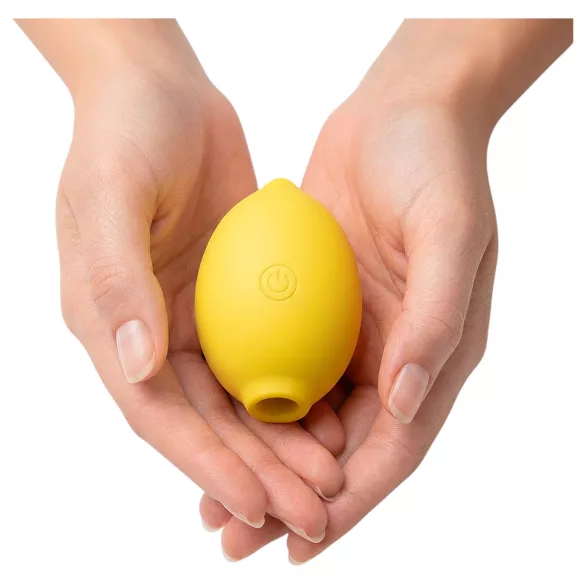 Intense Moni - stimulator de clitoris cu unde de aer (galben)