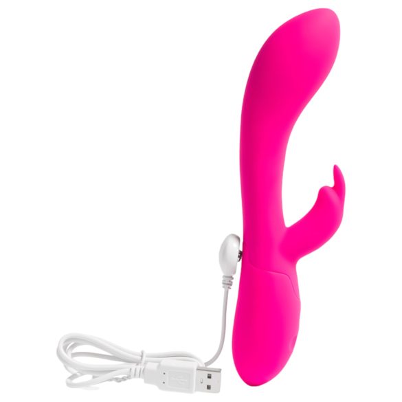 Platanomelón Lucas - vibrator cu braț pentru clitoris, reîncărcabil - roz