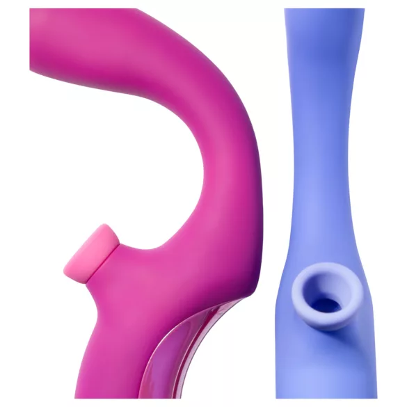 Platanomelón Momba - vibrator clitoridian și punctul G - stimulare aer, roșu