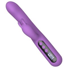   Engily Ross Swell - vibrator cu car pentru clitoris, cu acumulator și display digital (mov)