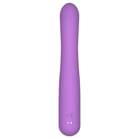 Engily Ross Swell - vibrator cu car pentru clitoris, cu acumulator și display digital (mov)